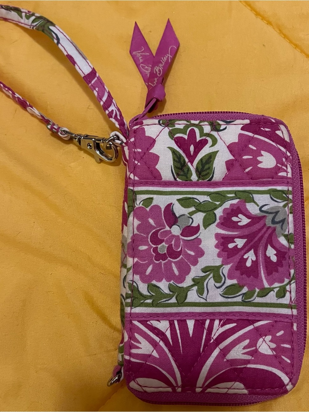 Vera Bradley "Julep Tulip" Carry It All Wristlet Phone Wallet - Retired Print - Picture 8 of 10